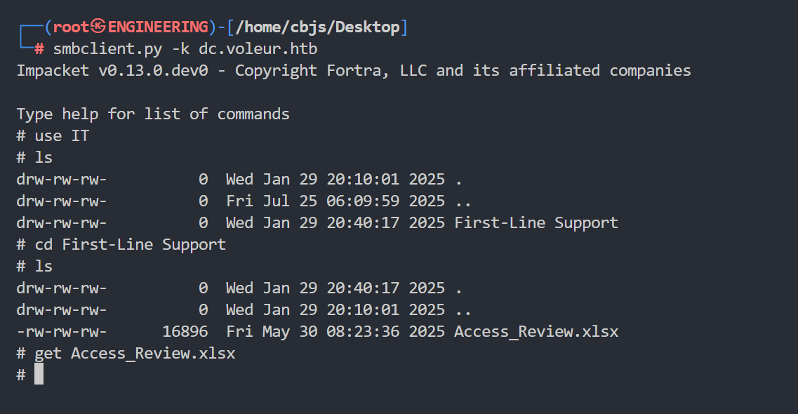 Excel file discovery